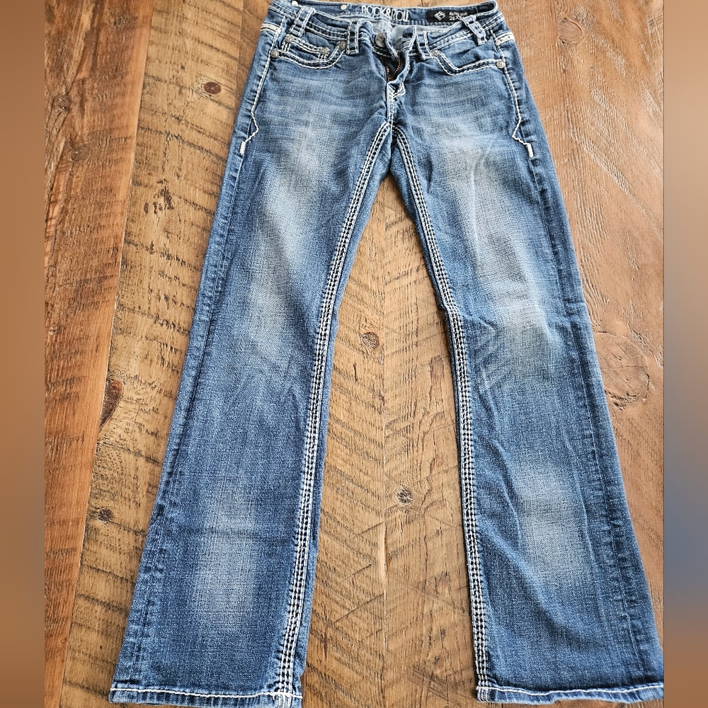 Rock & Roll Low Rise Jeans Size 27×34